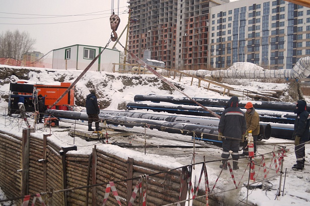 Реконструкция Макаровского моста. Переустройство сетей водопровода с дюкерным переходом.