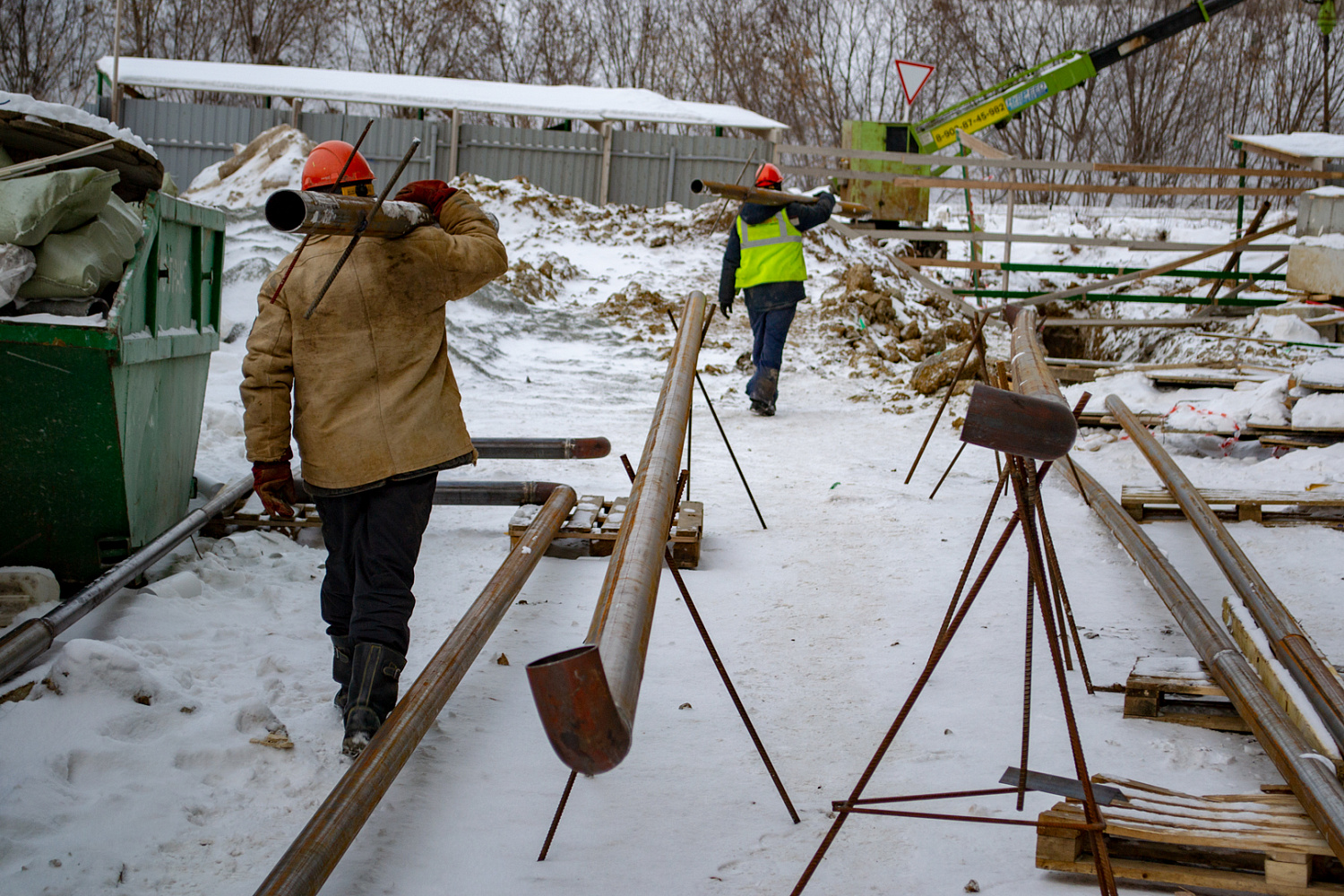 Строительство подводящего газопровода для ЖК «Дельта»