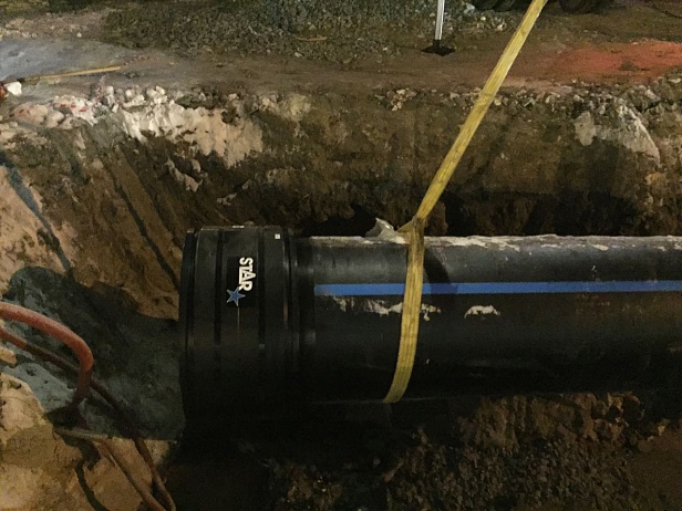 Реконструкция водопроводных сетей по ул. Татищева и на центральном стадионе