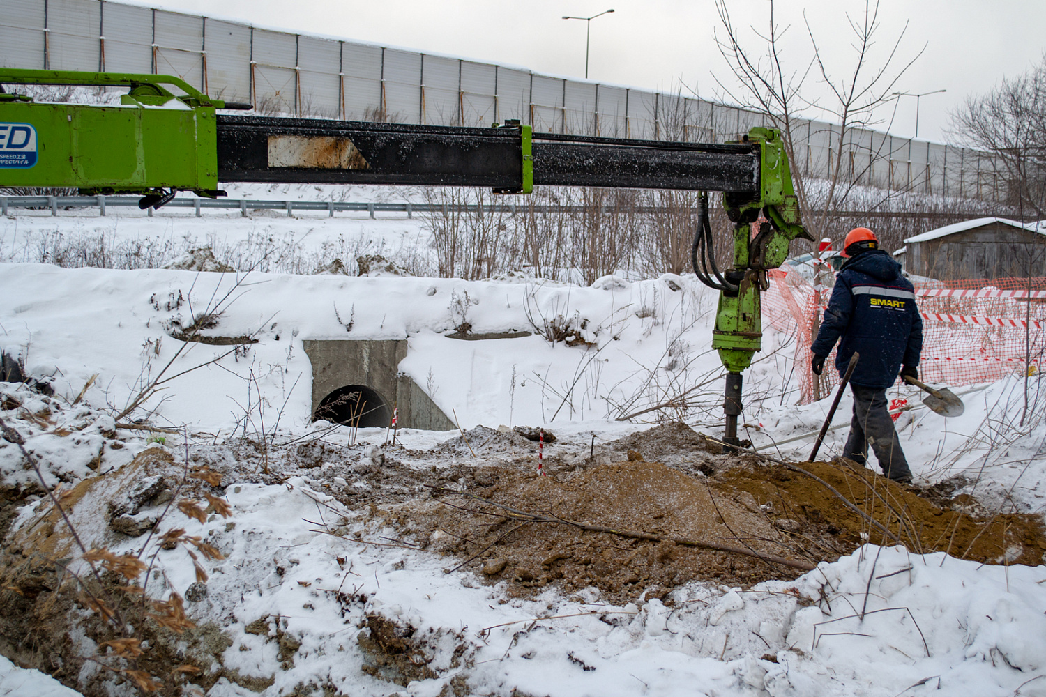 Строительство подводящего газопровода для ЖК «Дельта»